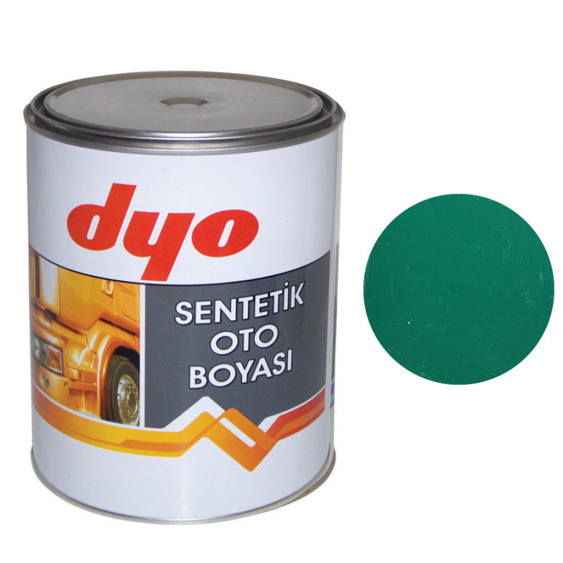 394 Темно-зелена Алкідна фарба для авто Dyo 1 кг (без затверджувача)