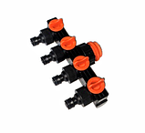 Планка адаптер із 4 кранами, фото 4