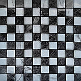 Go Самоклейна PET водостійка для ванної мозаїка плитка для стін самоклейна 30*30CM*4MM (D) SW-00001652, фото 2