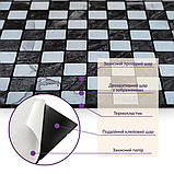 Go Самоклейна PET водостійка для ванної мозаїка плитка для стін самоклейна 30*30CM*4MM (D) SW-00001652, фото 5