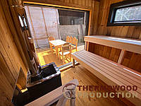 ✨🌈🏠 Будуємо розкішну сауну з купеллю LUX комплектації та виконання від Thermowood Production. Відео