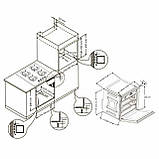 Електрична духова шафа GRANADO GEO 61-0200 Inox, фото 4