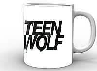 Кружка GeekLand белая Волчонок Teen Wolf Волчонок черная надпись TW.02.028.268 SM
