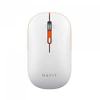Бездротова миша дворежимна HAVIT HV-MS60WB White (2.4GHz + BT5.1)