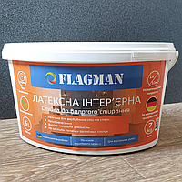 Краска интерьерная Flagman стойкая к мытью, 14 кг