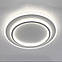 Кругла люстра Led до 15 м²  (VEGA dual 75W 2R WHITE/WHITE), фото 3