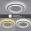 Кругла люстра Led до 15 м²  (VEGA dual 75W 2R WHITE/WHITE), фото 7