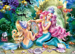 Пазли 120 елементів МіДі 13012 Русалка, Castorland