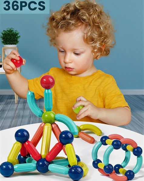 Magnetic Sticks Магнітний конструктор 36pcs