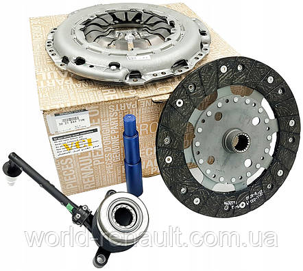 Renault (Original) 302184471R - Комплект зчеплення (корзина + диск + вижимний) Рено Сценік 3 1.5dci K9K TL4 6ст., фото 1