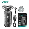 Професійна електробритва VGR V-317 водонепроникна, фото 3