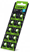 Батарейка гостинникова Videx AG 1/LR621 BLISTER CARD 10 шт.