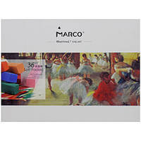 Пастель сухая "Fine Art MARCO" (36 цветов)