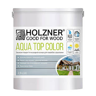 Захисне покриття на водній основі  "HOLZNER Aqua Top Color", 5л