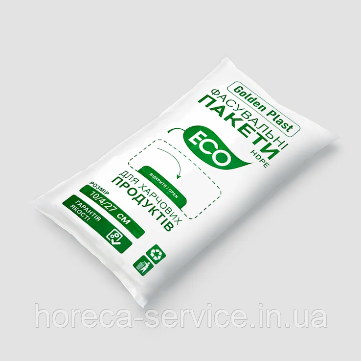 Пакети фасувальні 10*27 ECO Golden Plast HDPE