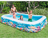 Басейн надувний прямокутний сімейний (305-183-56 см, об'єм: 999л) Bestway 58485, фото 2