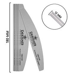 Баф дуга Designer Professional 18 см, 180/240, сірий