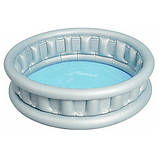 Надувний басейн круглий Тарілка, що літає (розміром 157х41см, об'єм: 512л) Bestway 51080, фото 7