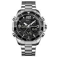Часы наручные мужские SKMEI 1649SB, оригинальные мужские часы, брендовые мужские часы