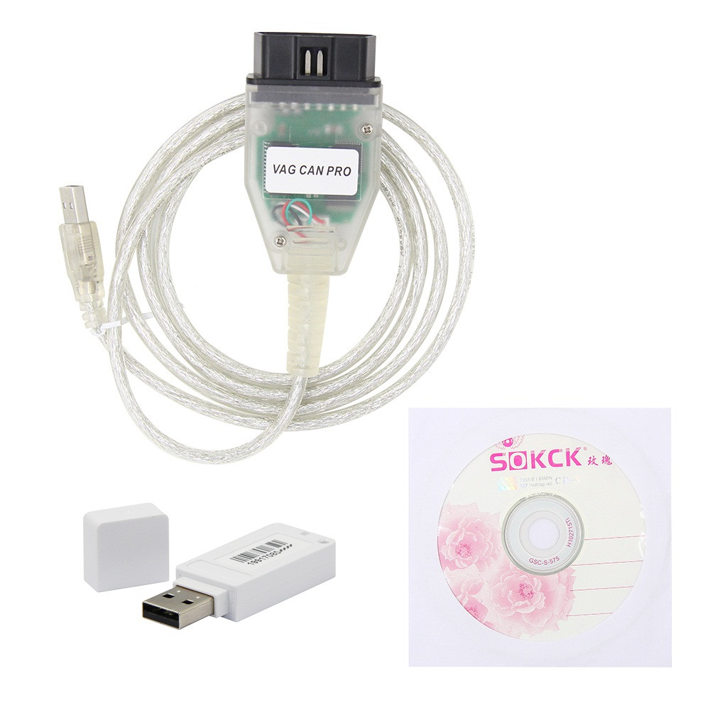 Автосканер VAG PRO CAN BUS+UDS+K-line 5.5.1 з USB ключем