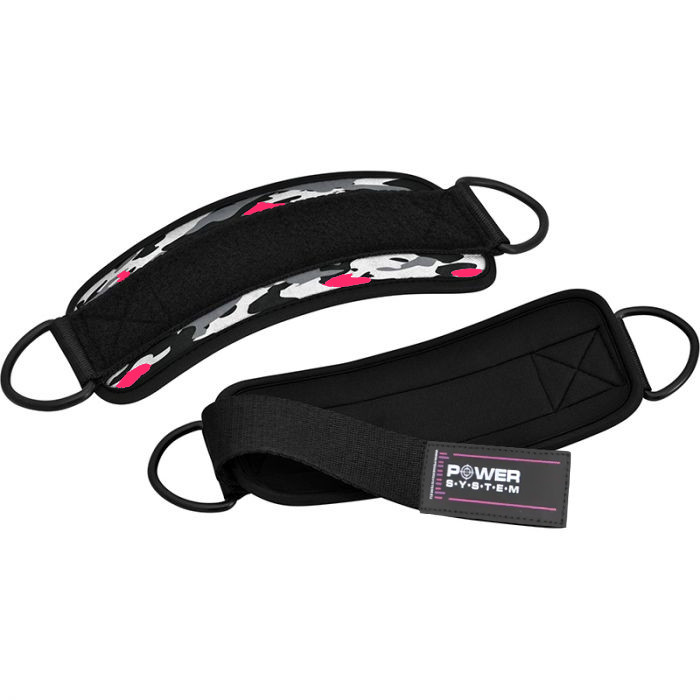 Манжети на щиколотку Power System PS-3470 Ankle Strap Camo Pink/Black PS_3470_Pink/Black SP - фото 4 - id-p2166642567