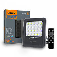 LED прожектор автономний VIDEX 500Lm 5000K