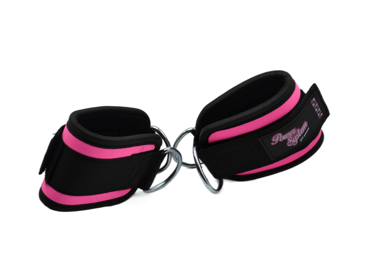 Манжети на щиколотку Power System PS-3450 Ankle Strap Gym Babe Pink PS_3450_Pink SP - фото 4 - id-p2166642579