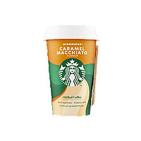 Охлажденный кофе Карамельное Макиато Starbucks Chilled Caramel Macchiato 220 мл. Германия