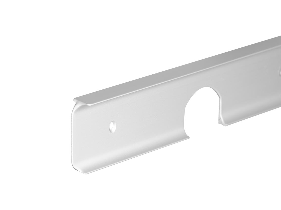 Перехід стільниці кутовий R6 600x38 Алюміній, фото 1