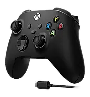 Бездротовий геймпад Microsoft Xbox Wireless Controller Carbon Black (QAT-00002)