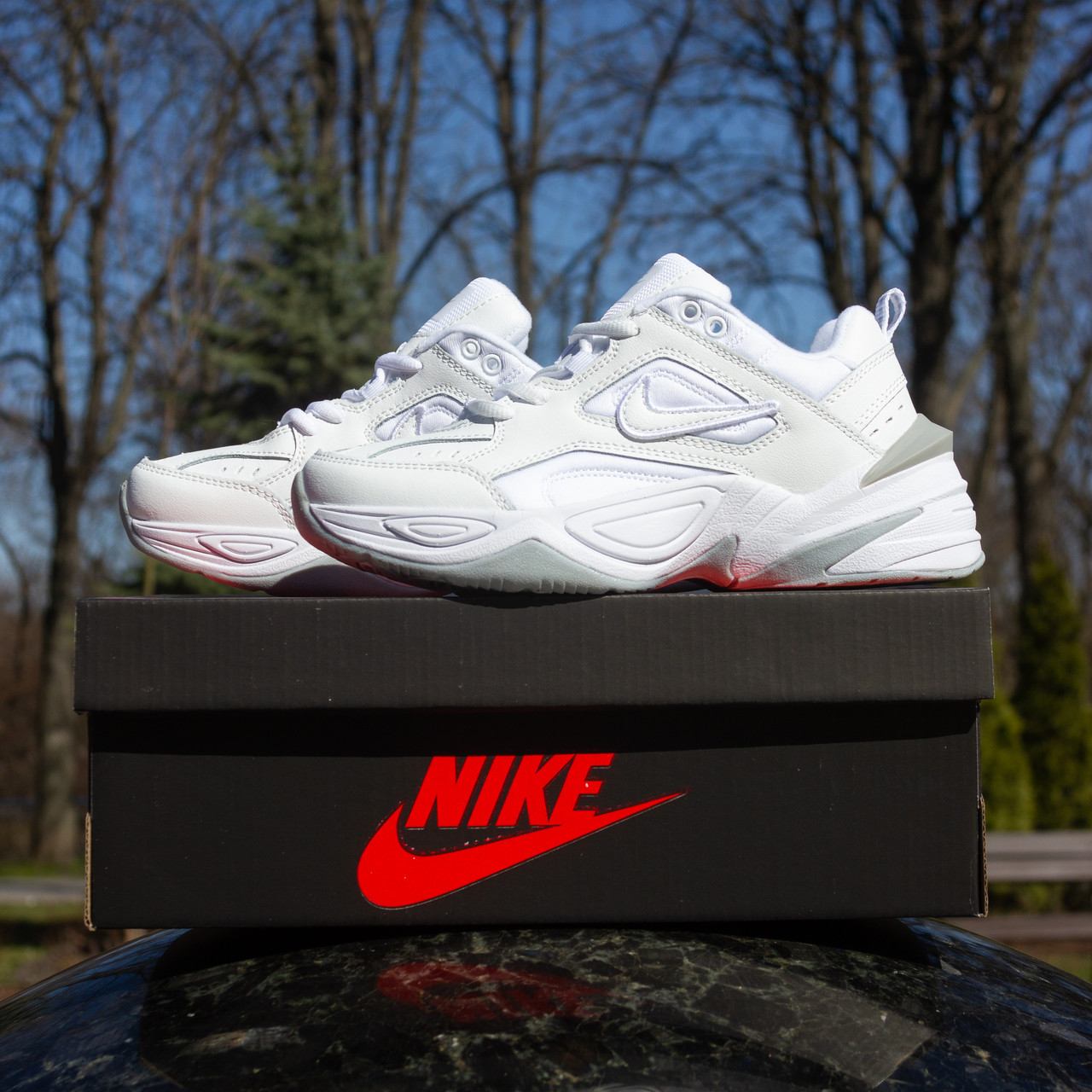 РОЗПРОДАЖ Кросівки Nike M2K Tekno білі