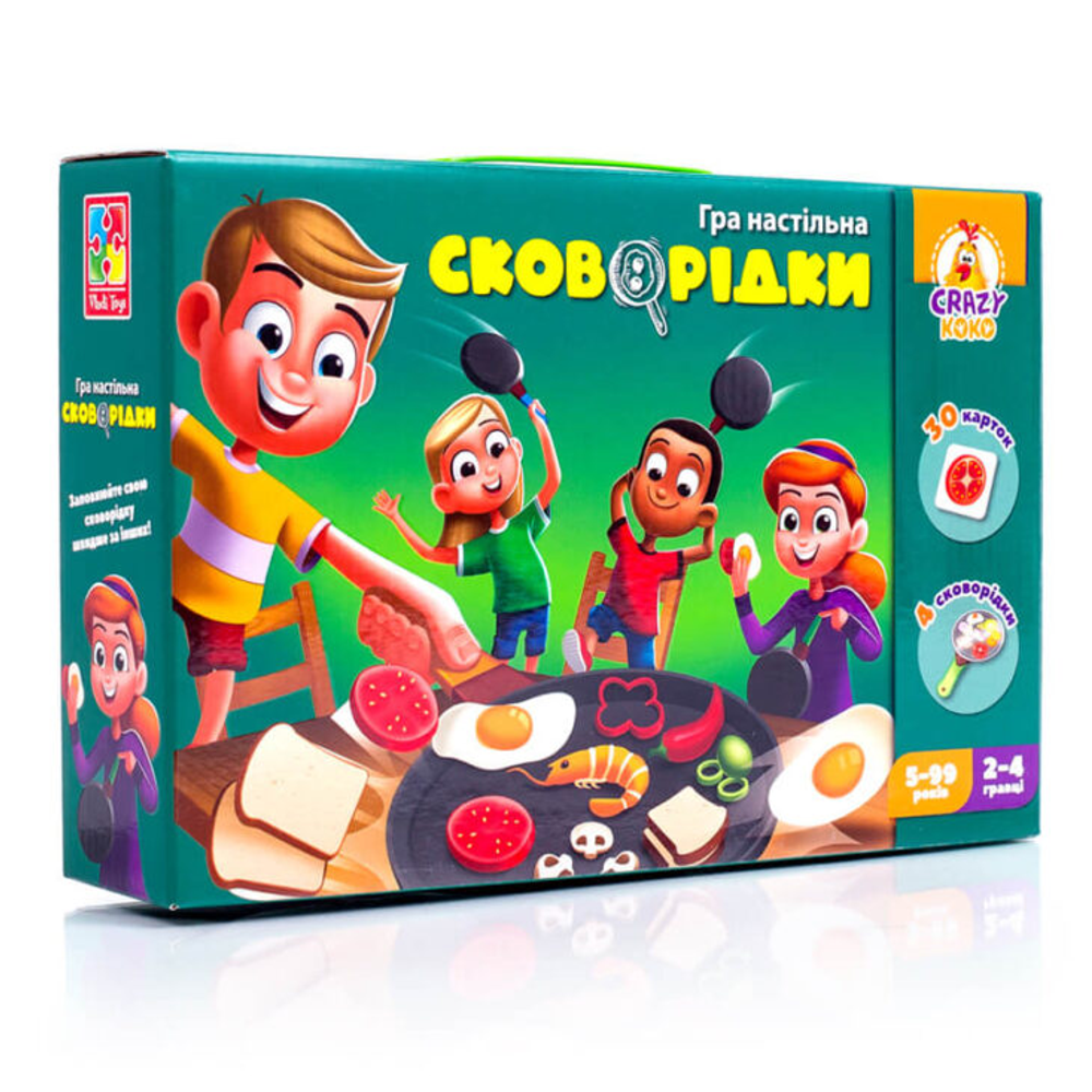 Гра на швидкість «Сковорідки» Vladi Toys (4820195054987)