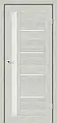 Міжкімнатні двері Leador Express Rim клен айс скло сатин