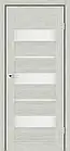 Міжкімнатні двері Leador Express Modena клен айс скло сатин