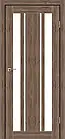 Міжкімнатні двері Leador Express Calabria клен рубрум скло сатин