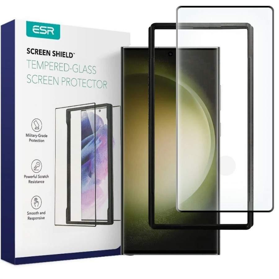 Захисне скло ESR для Samsung Galaxy S23 Ultra - Screen Shield (1 шт), Black (4894240175828)