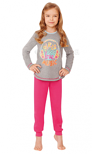 Дитяча піжама для дівчинки Wadima 404124 /128/