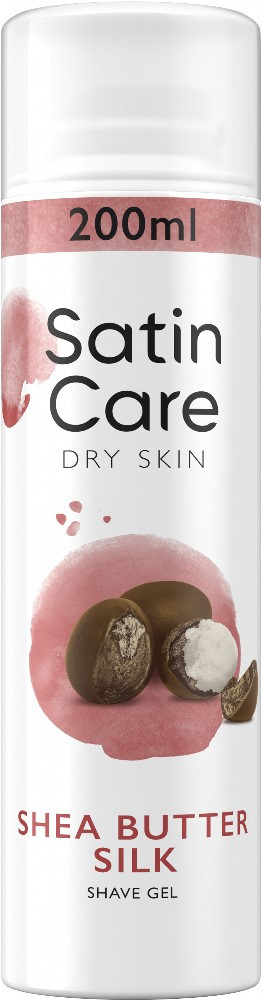 Гель для гоління жіночий Gillette Satin Care Shea Butter (200мл.)