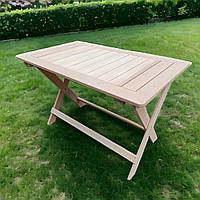 Дерев'яний Садовий Стіл для Дачі та Саду: Зручність та Практичність Натуральне дерево Вільха