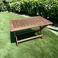 Дерев'яний Садовий Стіл для Дачі та Саду: Зручність та Практичність Натуральне дерево Вільха