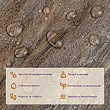 Самоклеюча вінілова плитка під ламінат матова для підлоги та стін 152х914х15 мм для квартири та офісу, фото 4