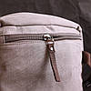 Рюкзак-трансформер у стилі мілітарі із щільного текстилю Vintage 22156 Сірий, фото 10