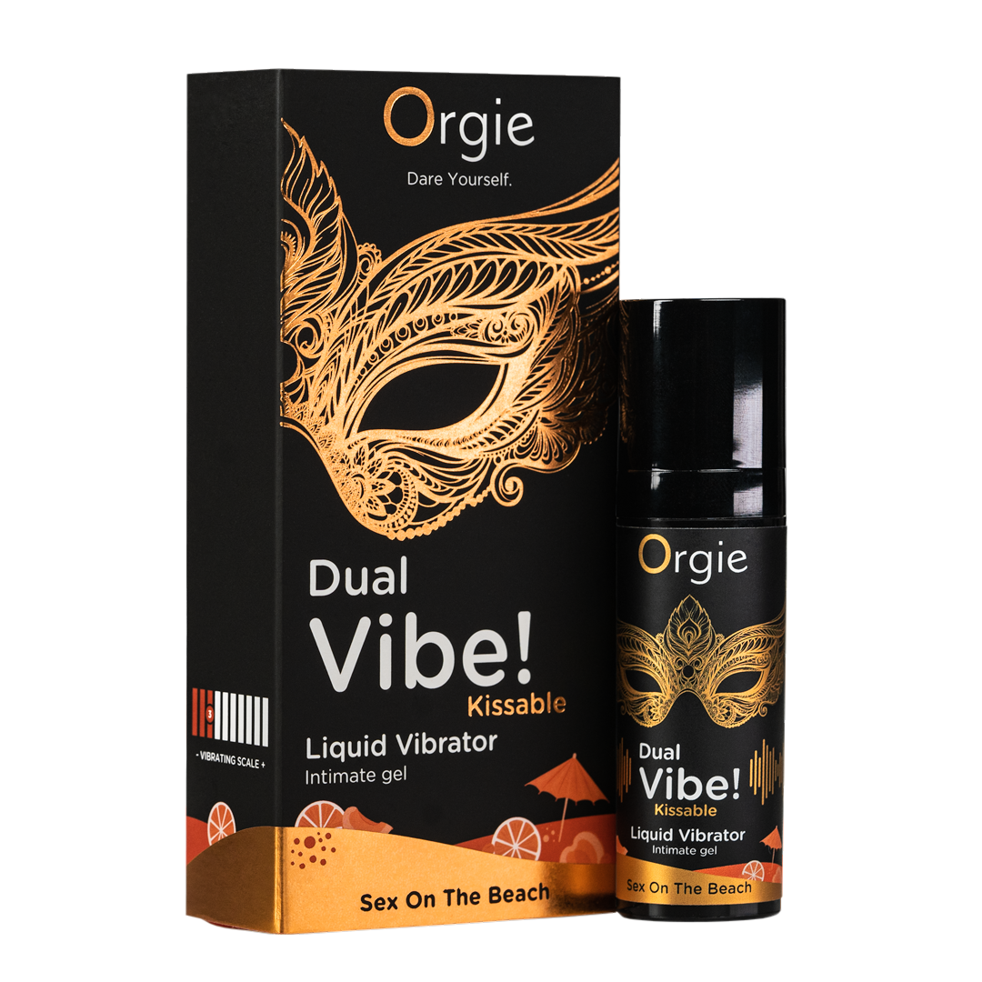 Жидкий вибратор DUAL VIBE! - KISSABLE Секс на пляже, фото 1