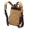 Текстильний рюкзак Vintage з ущільненою спинкою і відділенням для планшета пісочний, фото 2
