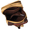 Текстильний рюкзак Vintage з ущільненою спинкою і відділенням для планшета пісочний, фото 4