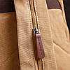 Текстильний рюкзак Vintage з ущільненою спинкою і відділенням для планшета пісочний, фото 9