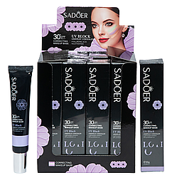 База под макияж Sadoer Correcting Makeup Base spf 30, 30 г.