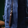 Функціональний текстильний рюкзак у стилі мілітарі Vintagе 22181 Синій, фото 9