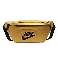 Бананка большая Nike Tech Hip Pack поясная сумка найк желтая