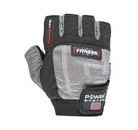 Перчатки для фитнеса и тяжелой атлетики Power System Fitness PS-2300 XS Grey Black IN, код: 1214651